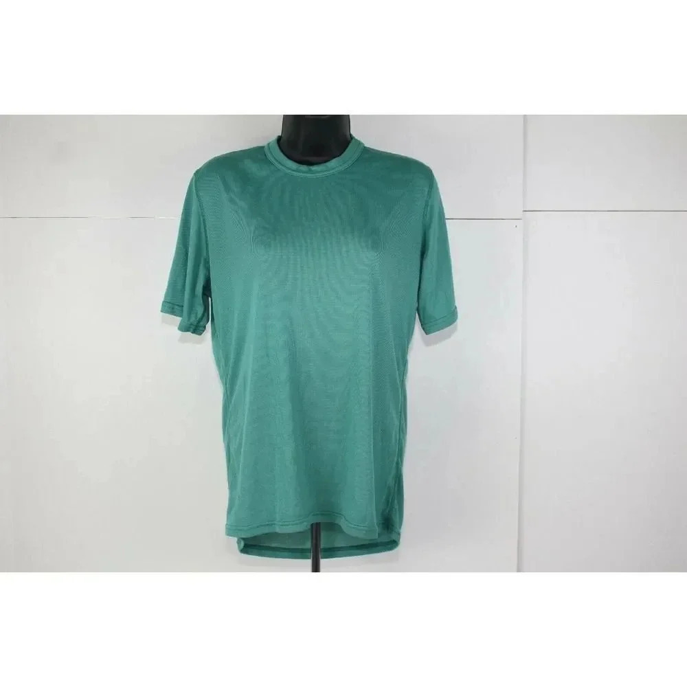 Patagonia Capilene Mens Green Short Sleeve Top Size Small